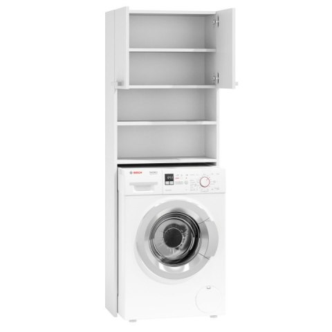 Szafka łazienkowa nad pralkę biała ModernHome Szafka łazienkowa nad pralkę biała ModernHome