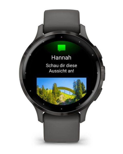 Zegarek Garmin Venu 3S Pebble Grey Zegarek Garmin Venu 3S Pebble Grey