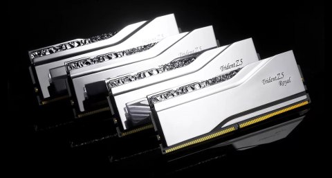 G.SKILL TRIDENT Z5 ROYAL RGB DDR5 2X16GB 6400MHZ CL32 XMP3 SILVER F5-6400J3239G16GX2-TR5S G.SKILL TRIDENT Z5 ROYAL RGB DDR5 2X16GB 6400MHZ CL32 XMP3 SILVER F5-6400J3239G16GX2-TR5S