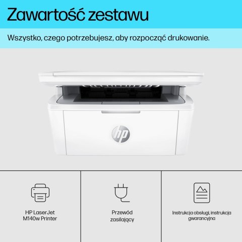 URZĄDZENIE WIELOF. HP LaserJet M140w 7MD72F MFP URZĄDZENIE WIELOF. HP LaserJet M140w 7MD72F MFP