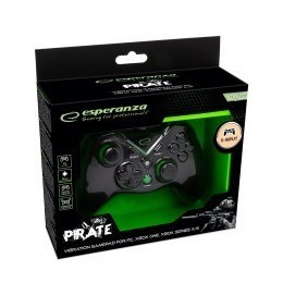 ESPERANZA GAMEPAD PC/XBOX ONE/XBOX SERIES X/S USB PIRATE EGG114K ESPERANZA GAMEPAD PC/XBOX ONE/XBOX SERIES X/S USB PIRATE EGG114K