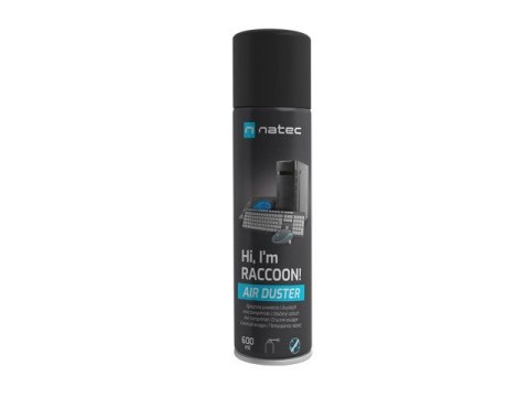 NATEC SPRĘŻONE POWIETRZE RACCOON AIR 600ML NSC-1763 NATEC SPRĘŻONE POWIETRZE RACCOON AIR 600ML NSC-1763
