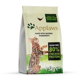 APPLAWS CAT Kurczak i Jagnięcina - karma dla kotów z wysoką zawartością mięsa - 7,5kg