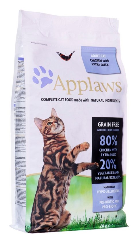 APPLAWS CAT Kurczak i Kaczka - karma dla kota z wysoką zawartością mięsa - 2kg APPLAWS CAT Kurczak i Kaczka - karma dla kota z wysoką zawartością mięsa - 2kg