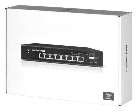 Switch Ubiquiti EdgeSwitch 8 PoE 10p PoE ( PoE+: 8;) 130W Managed Gigabit Switch Ubiquiti EdgeSwitch 8 PoE 10p PoE ( PoE+: 8;) 130W Managed Gigabit