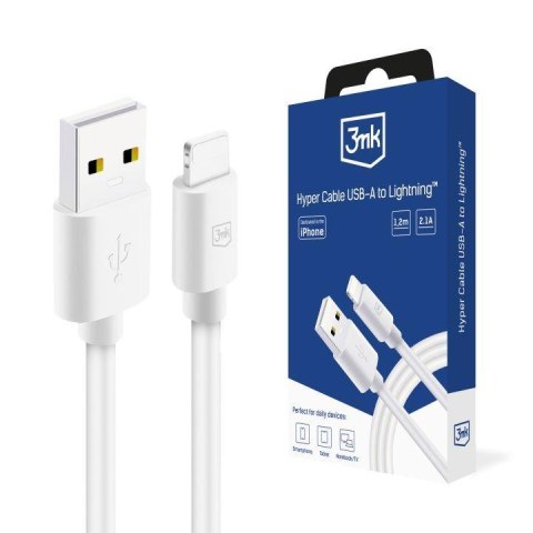 Kabel USB 3mk Hyper Cable A to Lightning 1.2m Kabel USB 3mk Hyper Cable A to Lightning 1.2m