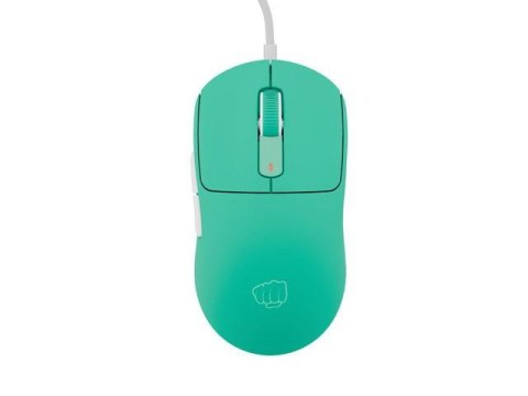 Mysz przewodowa Fury Tanto T4 RGB dla graczy 12000 DPI programowalna miętowa Mysz przewodowa Fury Tanto T4 RGB dla graczy 12000 DPI programowalna miętowa