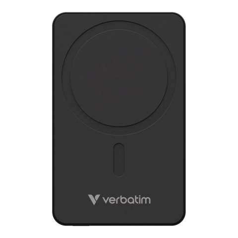 Powerbank Verbatim Charge 'n' Go Essentials Magnetic Wireless 5000mAh USB-C PD 3.0 Black Powerbank Verbatim Charge 'n' Go Essentials Magnetic Wireless 5000mAh USB-C PD 3.0 Black