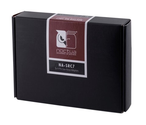 Mocowanie wentylatora NOCTUA NA-SRC7 3 szt. Low-Noise Adaptors 4-Pin Mocowanie wentylatora NOCTUA NA-SRC7 3 szt. Low-Noise Adaptors 4-Pin