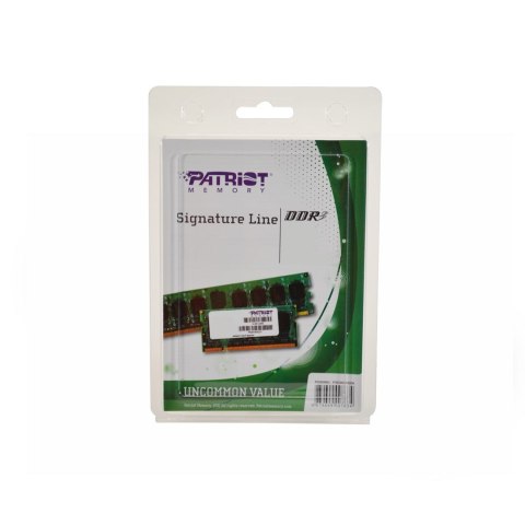Pamięć Patriot Memory Signature PSD38G16002S (DDR3 SO-DIMM; 1 x 8 GB; 1600 MHz; CL11) Pamięć Patriot Memory Signature PSD38G16002S (DDR3 SO-DIMM; 1 x 8 GB; 1600 MHz; CL11)