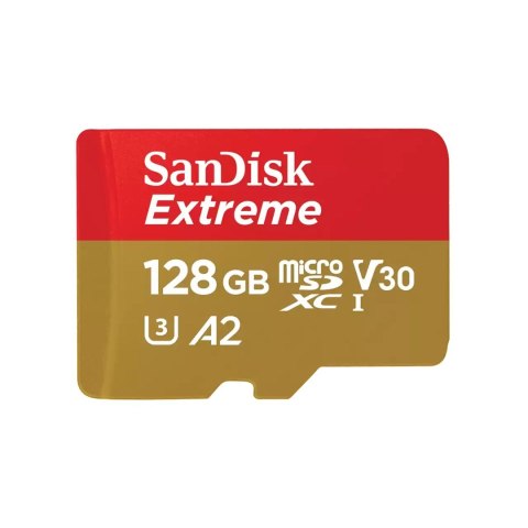 SANDISK EXTREME microSDXC 128 GB 190/90 MB/s A2 SANDISK EXTREME microSDXC 128 GB 190/90 MB/s A2