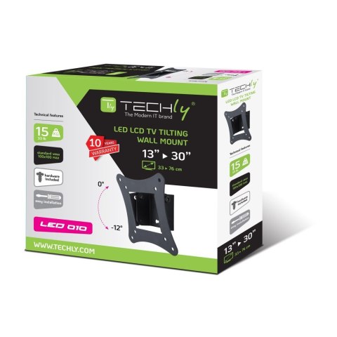 TECHLY UCHWYT ŚCIENNY TV LED/LCD 13-30 CALI 15KG U TECHLY UCHWYT ŚCIENNY TV LED/LCD 13-30 CALI 15KG U