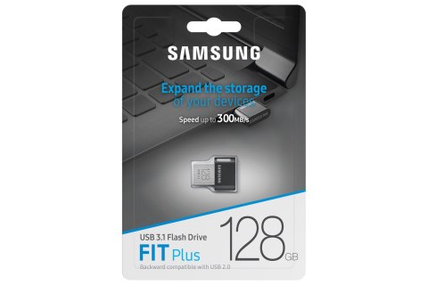 SAMSUNG FLASH FIT Plus 128GB MUF-128AB/APC GRAY SAMSUNG FLASH FIT Plus 128GB MUF-128AB/APC GRAY