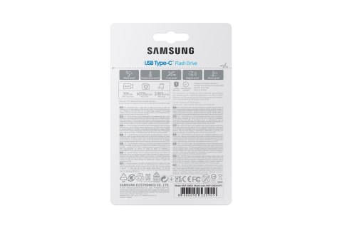 SAMSUNG FLASH Type C 256GB MUF-256DA/APC BLUE SAMSUNG FLASH Type C 256GB MUF-256DA/APC BLUE