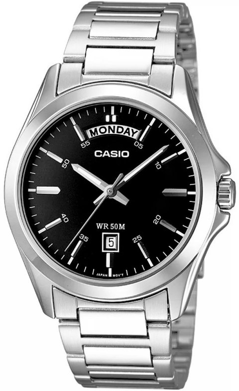 Zegarek Męski CASIO MTP-1370D-1A1VDF + BOX Zegarek Męski CASIO MTP-1370D-1A1VDF + BOX