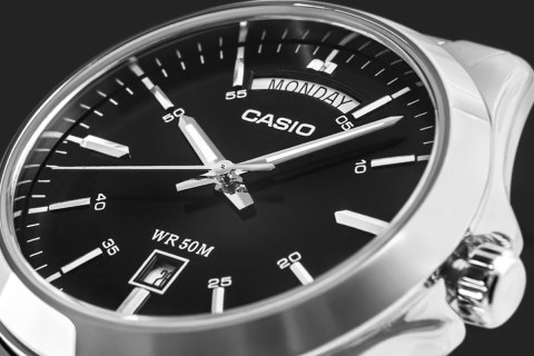 Zegarek Męski CASIO MTP-1370D-1A1VDF + BOX Zegarek Męski CASIO MTP-1370D-1A1VDF + BOX