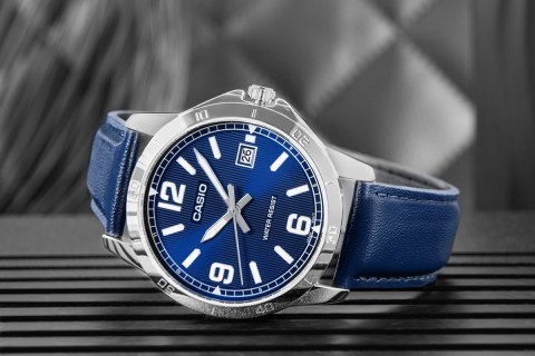 Zegarek Męski CASIO MTP-V004L-2BUDF + BOX Zegarek Męski CASIO MTP-V004L-2BUDF + BOX