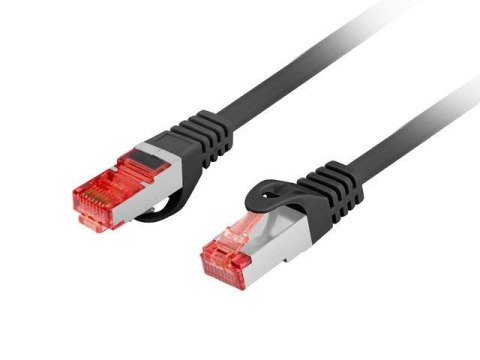 Patchcord Lanberg S/FTP kat.6 15m LSZH CU fluke passed czarny Patchcord Lanberg S/FTP kat.6 15m LSZH CU fluke passed czarny