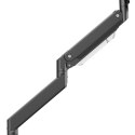MACLEAN UCHWYT BIURKOWY DO MONITORA LCD 17-57", 27KG, VESA MAX 200X200 PODWÓJNE RAMIĘ MC-968