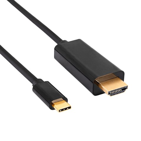 Kabel adapter Akyga AK-AV-18 USB C - HDMI 4K 1,8m Kabel adapter Akyga AK-AV-18 USB C - HDMI 4K 1,8m