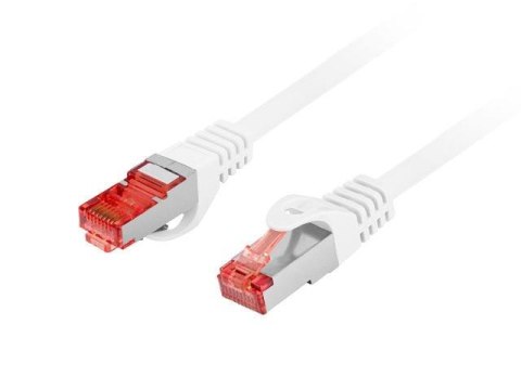 Patchcord Lanberg S/FTP kat.6 2m LSZH CU fluke passed biały Patchcord Lanberg S/FTP kat.6 2m LSZH CU fluke passed biały