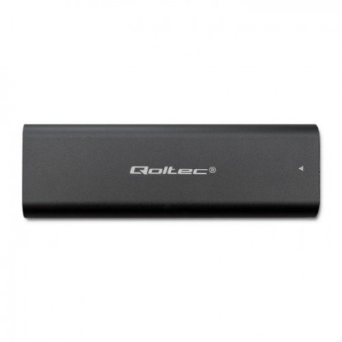 QOLTEC OBUDOWA DO DYSKÓW KIESZEŃ M.2 SATA SSD | NVME | USB TYP C QOLTEC OBUDOWA DO DYSKÓW KIESZEŃ M.2 SATA SSD | NVME | USB TYP C