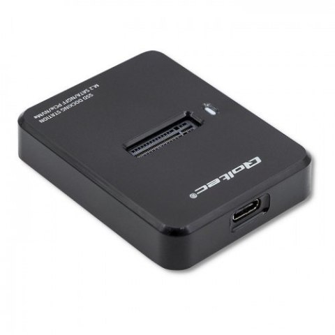 QOLTEC STACJA DOKUJĄCA DYSKÓW SSD M.2 SATA/PCIE | NGFF/NVME | USB 3.1 QOLTEC STACJA DOKUJĄCA DYSKÓW SSD M.2 SATA/PCIE | NGFF/NVME | USB 3.1