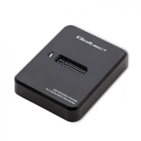 QOLTEC STACJA DOKUJĄCA DYSKÓW SSD M.2 SATA/PCIE | NGFF/NVME | USB 3.1 QOLTEC STACJA DOKUJĄCA DYSKÓW SSD M.2 SATA/PCIE | NGFF/NVME | USB 3.1