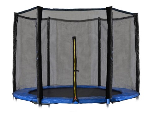 Zewnętrzna siatka do trampoliny 8FT/6 słupków 244-250 cm Zewnętrzna siatka do trampoliny 8FT/6 słupków 244-250 cm