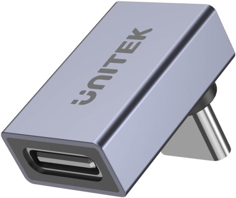 Unitek Adapter USB-C na USB-C kątowy 40Gbps 240W Unitek Adapter USB-C na USB-C kątowy 40Gbps 240W
