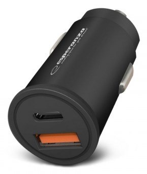 ESPERANZA ŁADOWARKA SAMOCHODOWA 20W USB-C PD 20W / USB-A QC 3.0 18W EZC111K ESPERANZA ŁADOWARKA SAMOCHODOWA 20W USB-C PD 20W / USB-A QC 3.0 18W EZC111K