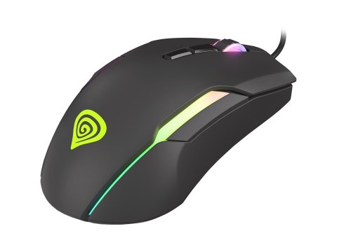 Mysz NATEC Genesis Xenon 220 RGB NMG-1572 (optyczna; 6400 DPI; kolor czarny) Mysz NATEC Genesis Xenon 220 RGB NMG-1572 (optyczna; 6400 DPI; kolor czarny)