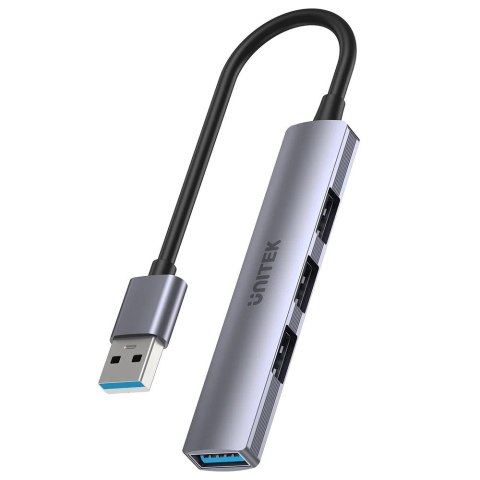 UNITEK HUB USB-A 1XUSB-A 5 GBPS, 3XUSB-A 2.0 ALU UNITEK HUB USB-A 1XUSB-A 5 GBPS, 3XUSB-A 2.0 ALU