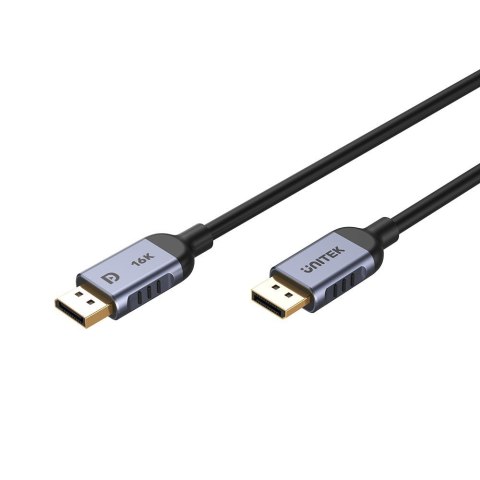 UNITEK KABEL DISPLAYPORT 1.4 8K 60HZ, 4K 240HZ, 3M UNITEK KABEL DISPLAYPORT 1.4 8K 60HZ, 4K 240HZ, 3M