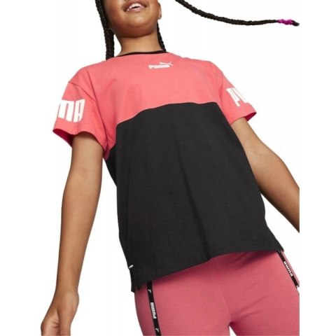 Koszulka Puma Power Colorblock Jr 670204 35 Koszulka Puma Power Colorblock Jr 670204 35