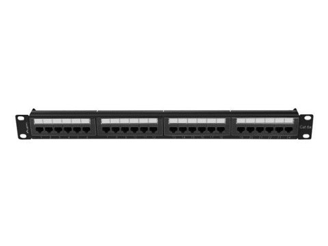 LANBERG PATCH PANEL 24 PORT 1U 19" KAT.6A UTP CZARNY PPUA-1024-B LANBERG PATCH PANEL 24 PORT 1U 19" KAT.6A UTP CZARNY PPUA-1024-B