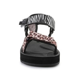 Sandały D.Franklin Forest High Strips Animal Print W DFSH404002-ABLA