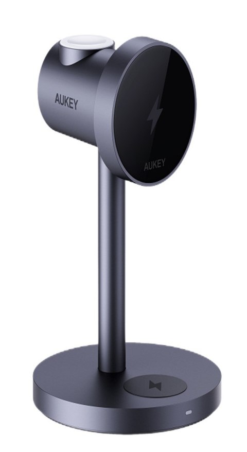 AUKEY ŁADOWARKA INDUKCYJNA 3W1, QI 2, 15W, IPHONE, AW, AIRPODS AUKEY ŁADOWARKA INDUKCYJNA 3W1, QI 2, 15W, IPHONE, AW, AIRPODS