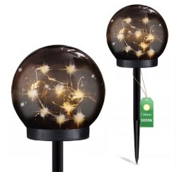 LAMPA SOLARNA KULA PRZYPALANA GLORIS 3000K