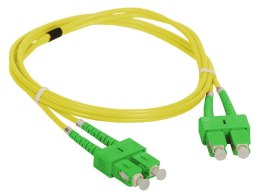 Patch cord SM SC/APC-SC/APC duplex 9/125 (G.657.A1) 2.0m ALANTEC