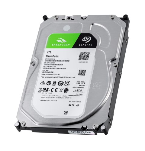 Dysk twardy HDD Seagate BarraCuda 1TB 3,5" SATA ST1000DM014 Dysk twardy HDD Seagate BarraCuda 1TB 3,5" SATA ST1000DM014