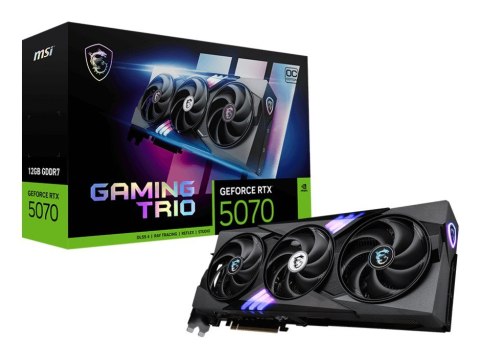 Karta graf. MSI RTX 5070 12G GAMING TRIO OC Karta graf. MSI RTX 5070 12G GAMING TRIO OC