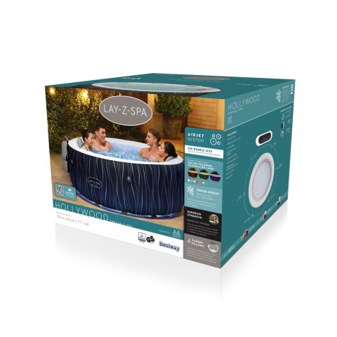 Dmuchane Spa 4-6 osobowe 196 x 66 cm Bestway 60059 Dmuchane Spa 4-6 osobowe 196 x 66 cm Bestway 60059