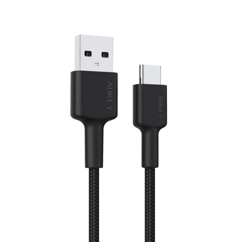 Kabel USB Aukey CB-CD30 BK USB-A - USB-C, QC, 0,9 m Kabel USB Aukey CB-CD30 BK USB-A - USB-C, QC, 0,9 m