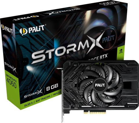 Karta graficzna Palit GeForce RTX 4060 StormX 8GB GDDR6 Karta graficzna Palit GeForce RTX 4060 StormX 8GB GDDR6