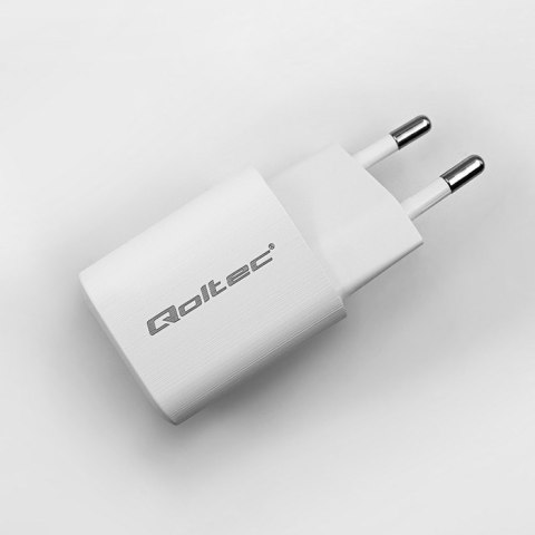 QOLTEC ŁADOWARKA SIECIOWA 35W GAN ULTRA | 5-20V | 2.25-3A | 1 X USB TYP C PD | 1 X USB | BIAŁA QOLTEC ŁADOWARKA SIECIOWA 35W GAN ULTRA | 5-20V | 2.25-3A | 1 X USB TYP C PD | 1 X USB | BIAŁA