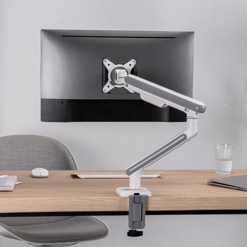ERGO OFFICE UCHWYT BIURKOWY DO MONITORA LCD ER-751 17-32" 9KG, SPRĘŻYNA GAZOWA ERGO OFFICE UCHWYT BIURKOWY DO MONITORA LCD ER-751 17-32" 9KG, SPRĘŻYNA GAZOWA