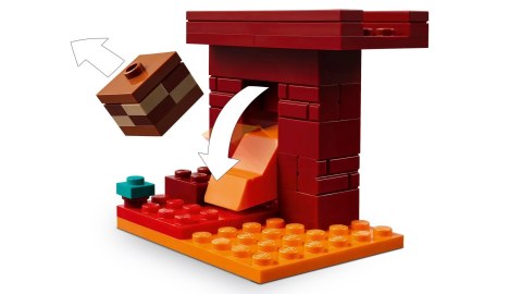 LEGO MINECRAFT 21266 Bitwa na moście Netheru LEGO MINECRAFT 21266 Bitwa na moście Netheru