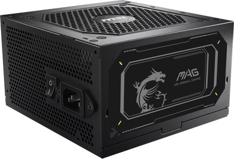 Zasilacz MSI MAG A850GL 850W PCIE5 II 80+ Gold ATX 3.1 Zasilacz MSI MAG A850GL 850W PCIE5 II 80+ Gold ATX 3.1