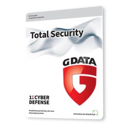 Oprogramowanie G DATA Total Security 3PC 2lata karta-klucz